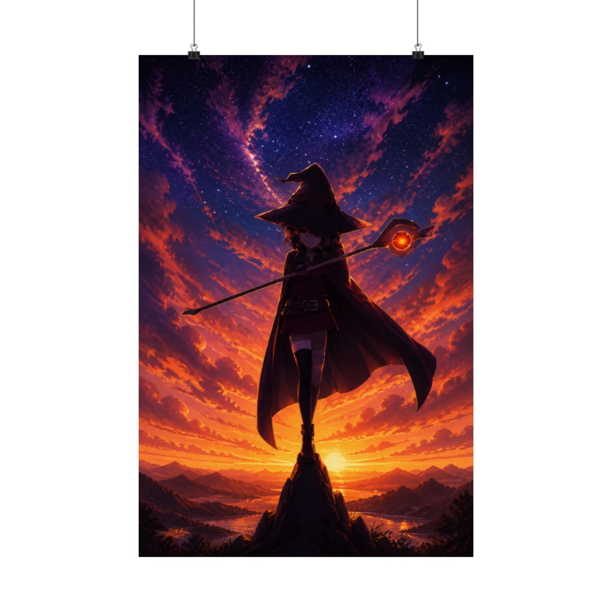 XINYUELONG Anime Konosuba Poster Posters Wall Art Painting Posters Decoration Room Decor Unframe 12x18inch(30x45cm)