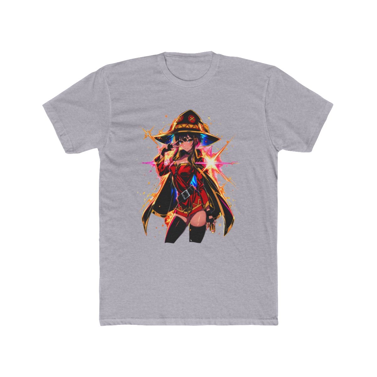 Megumin Konosuba Explosion Art T Shirt - alternate angle 5, merchandise