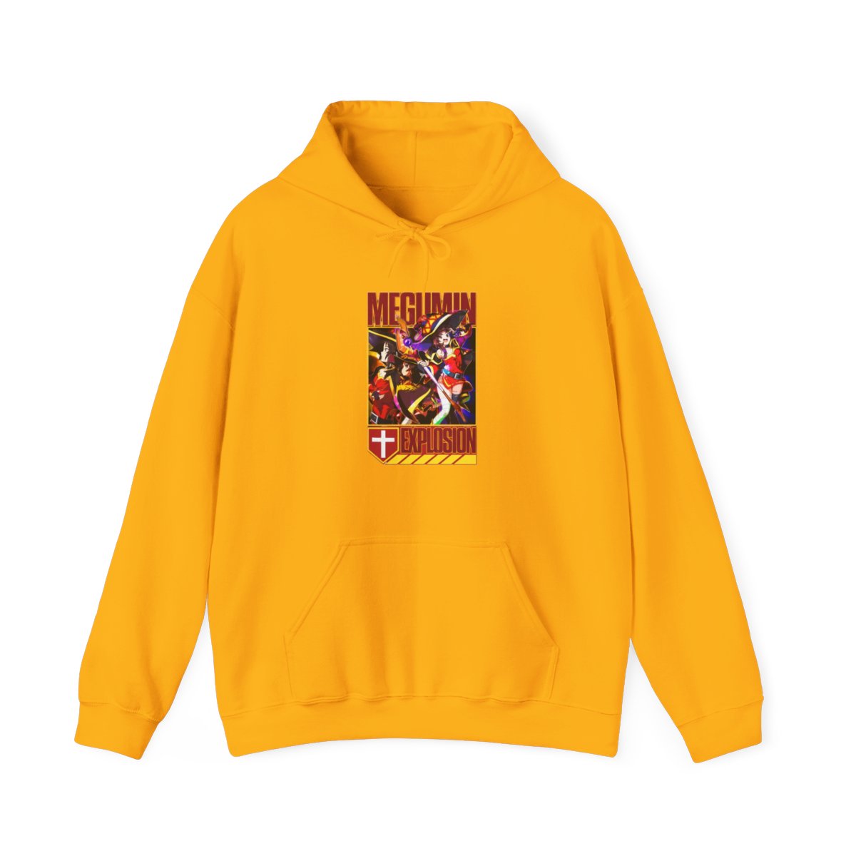 Megumin Konosuba Streetwear Hoodie - alternate angle 3, merchandise