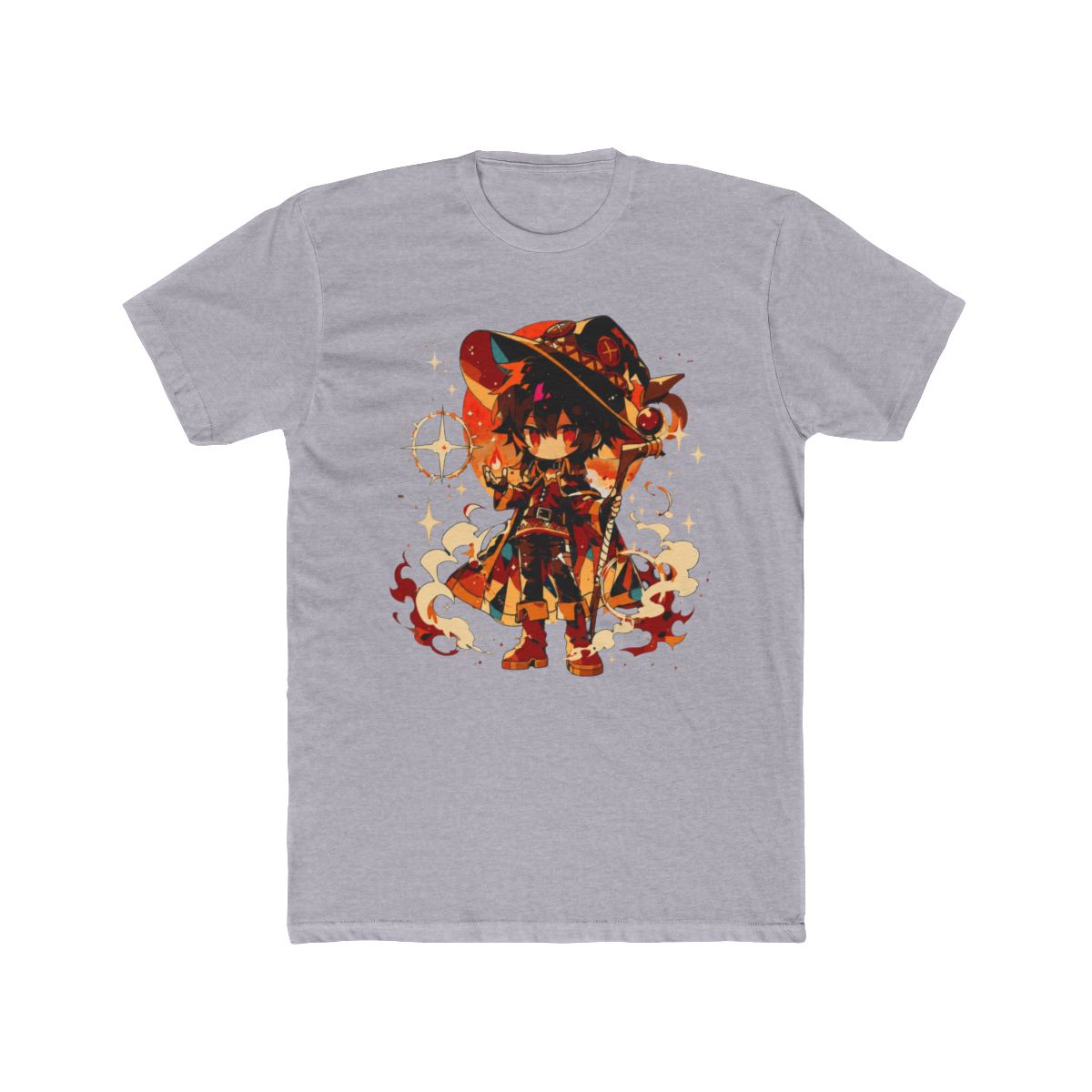 Megumin Chibi Explosion Mage Fan Art T Shirt | Konosuba - alternate angle 5, merchandise